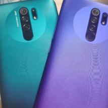 前沿科技资讯：Redmi 9现实生活中的图像展示了蓝绿色和紫色版本