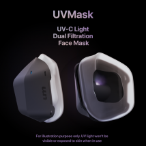 科技资讯:带有UV-C净化技术的UVMask防污染口罩以99美元的价格到达Indiegogo