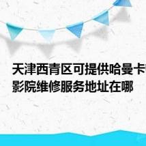 天津西青区可提供哈曼卡顿家庭影院维修服务地址在哪