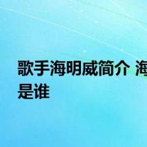 歌手海明威简介 海明威是谁