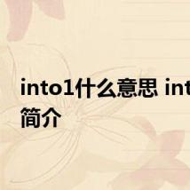 into1什么意思 into1的简介