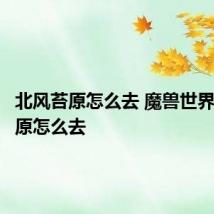 北风苔原怎么去 魔兽世界北风苔原怎么去