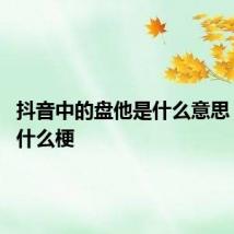 抖音中的盘他是什么意思 盘他是什么梗