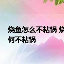 烧鱼怎么不粘锅 烧鱼如何不粘锅