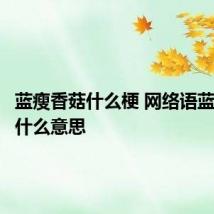 蓝瘦香菇什么梗 网络语蓝瘦香菇什么意思