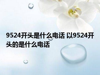 400开头的电话都是些什么电话(显示400开头的电话都是些什么电话)-第1张图片-鲸幼网