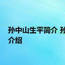 孙中山生平简介 孙中山介绍