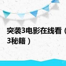 突袭3电影在线看（突袭3秘籍）