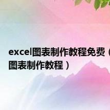 excel图表制作教程免费（excel图表制作教程）