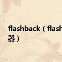 flashback（flash卸载器）