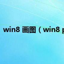 win8 画图（win8 pe）