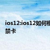 ios12:ios12如何模拟门禁卡