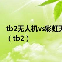 tb2无人机vs彩虹无人机（tb2）