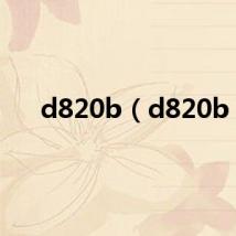 d820b（d820b）