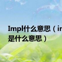 Impl什么意思（imply是什么意思）