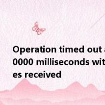 Operation timed out after 150000 milliseconds with 0 bytes received