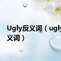 Ugly反义词（ugly的反义词）