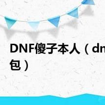 DNF傻子本人（dnf傻瓜包）