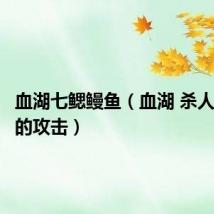 血湖七鳃鳗鱼（血湖 杀人七鳃鳗的攻击）