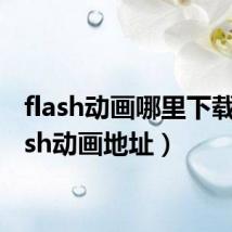 flash动画哪里下载（flash动画地址）