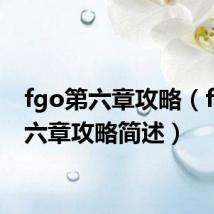 fgo第六章攻略（fgo第六章攻略简述）