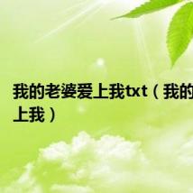 我的老婆爱上我txt（我的老婆爱上我）