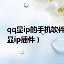 qq显ip的手机软件（qq显ip插件）