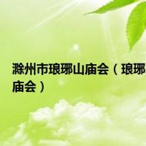 滁州市琅琊山庙会（琅琊山初九庙会）