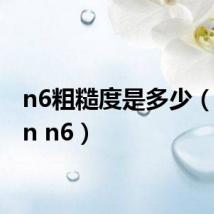 n6粗糙度是多少（neken n6）