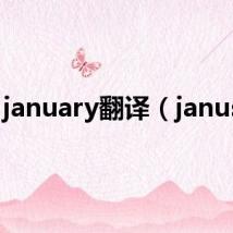 january翻译（janus 9）