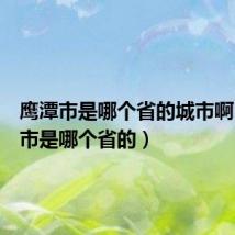 鹰潭市是哪个省的城市啊（鹰潭市是哪个省的）