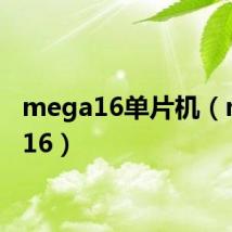 mega16单片机（mega16）