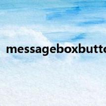 messageboxbuttons