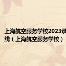 上海航空服务学校2023录取分数线（上海航空服务学校）