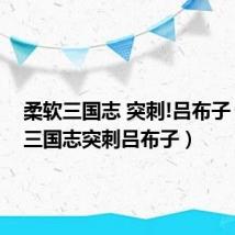 柔软三国志 突刺!吕布子（柔和三国志突刺吕布子）