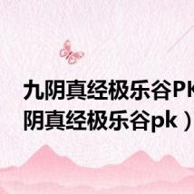 九阴真经极乐谷PK（九阴真经极乐谷pk）