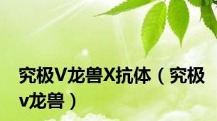 究极V龙兽X抗体（究极v龙兽）