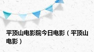 平顶山电影院今日电影（平顶山电影）