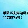 苹果15支持5g吗（苹果11支持5g吗）