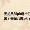 天龙八部pk哪个门派厉害（天龙八部pk）