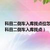 科目二倒车入库找点位怎么找（科目二倒车入库找点）