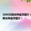 2000元糯冰种翡翠图片（3万元糯冰种翡翠图片）