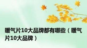 暖气片10大品牌都有哪些（暖气片10大品牌）