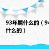 93年属什么的（94年属什么的）