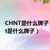 CHNT是什么牌子（chnt是什么牌子）