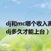 dj和mc哪个收入高（学dj多久才能上台）