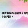 潮汐表2024最新表（青岛今天潮汐时间表）