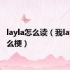 layla怎么读（我lay了什么梗）