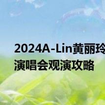 2024A-Lin黄丽玲无锡演唱会观演攻略