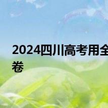 2024四川高考用全国几卷